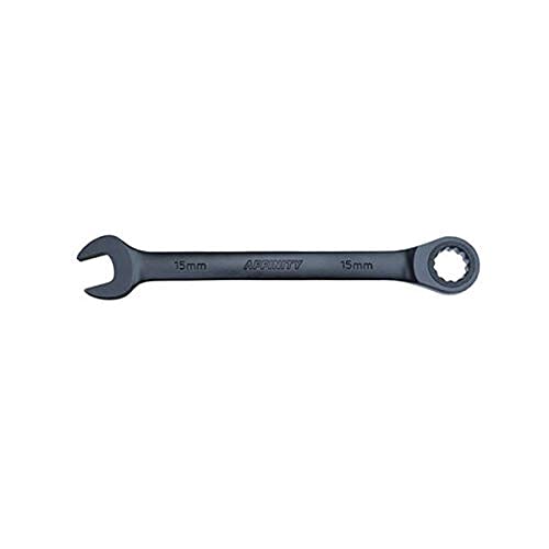 Amazon | Affinity Long Black Ratcheting Wrench - 15mm - CRV-GRW15S